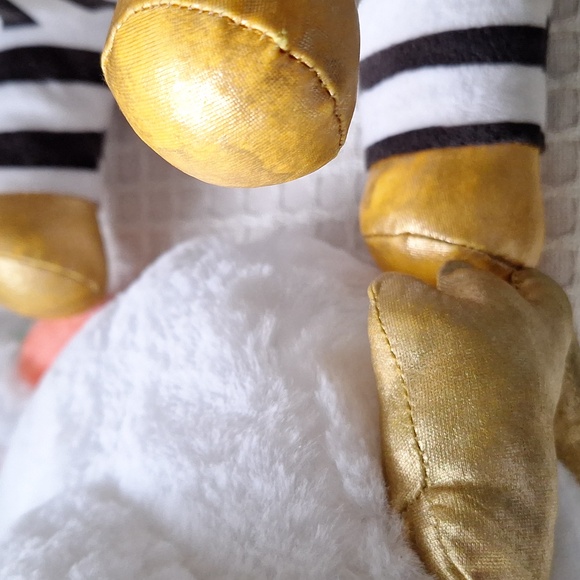 Oh Joy 2pc 12" Zebra & Swan Wearing Party Hat 2017 Target Stuffed Animal Plush - Picture 4 of 5